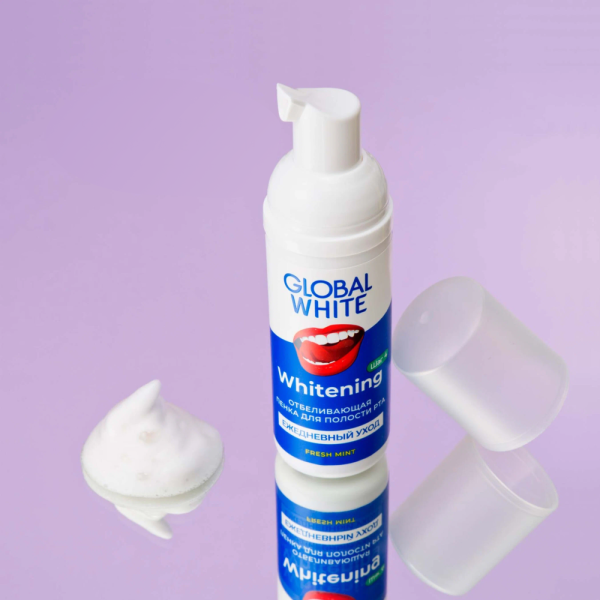 Пенка отбеливающая GLOBAL WHITE, 50 мл