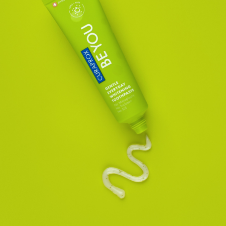 Зубная паста CURAPROX Be You apple aloe (яблоко/алоэ, салатовая), 60 мл