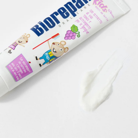 Детская зубная паста Biorepair Kids, без фтора (0-6 лет), 50 мл ВИНОГРАД