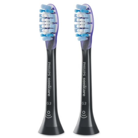 HX9052/33 - насадки Philips G3 Premium Gum Care, ЧЕРНЫЕ (2 шт)