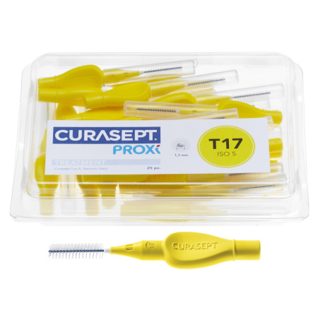 CURASEPT PROXI T17 YELLOW межзубные ершики (25 шт) БОЛЬШАЯ УПАКОВКА