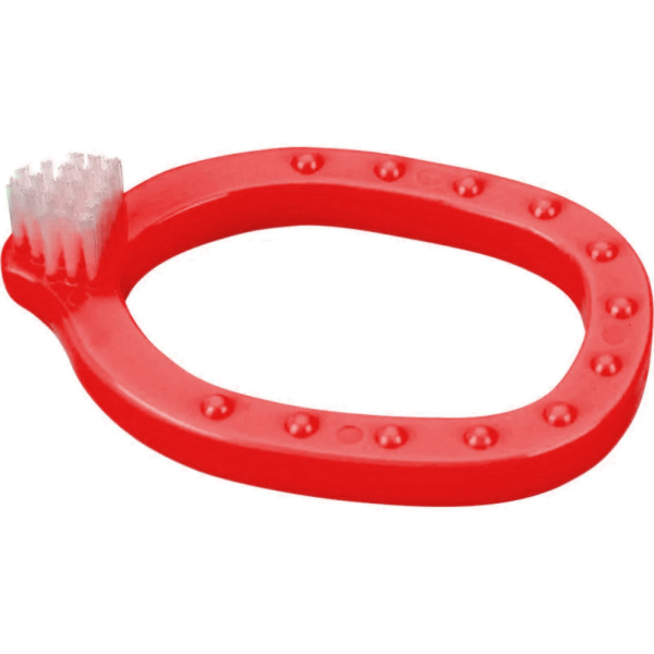Щетка-прорезыватель Miradent Infant-O-Brush, КРАСНАЯ Щетка-прорезыватель Miradent Infant-O-Brush, КРАСНАЯ