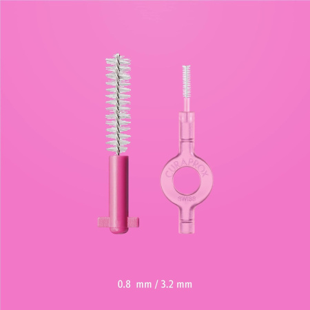 CURAPROX Набор Prime Set: 50 ершиков CPS 08 с держателями (CPS308/CPS108 (50))