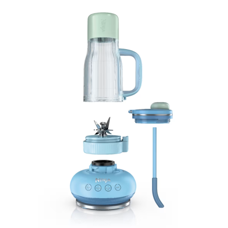 Блендер Ninja BlendBoss DB351EUBL Blue Raspberry, голубой