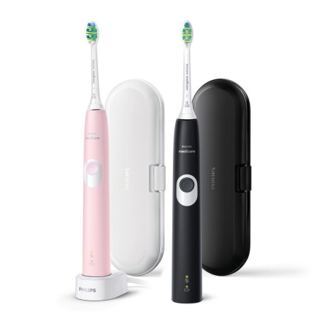 HX6800/35 - Набор электрических зубных щеток Philips Sonicare ProtectiveClean 4300 с футлярами