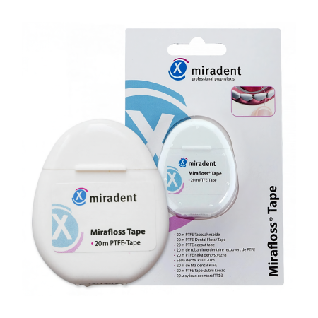 Нить вощеная Miradent Mirafloss tape, 20 м