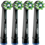 БЛИСТЕР ИЗ 4 насадок ORAL-B Cross Action Black / ЧЕРНЫЕ