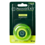 PresiDENT Classic мятный межзубный флосс вощеный со фтором, 50 м