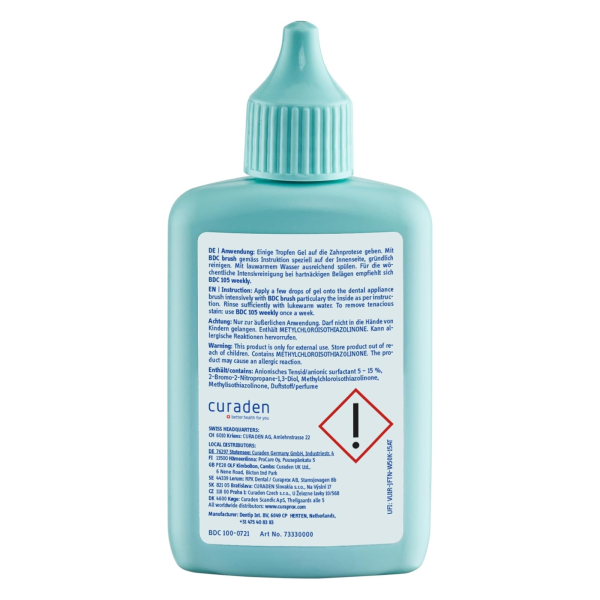 CURAPROX гель "daily" для ежедневного ухода за зубными протезами, 60 мл. (BDC100)