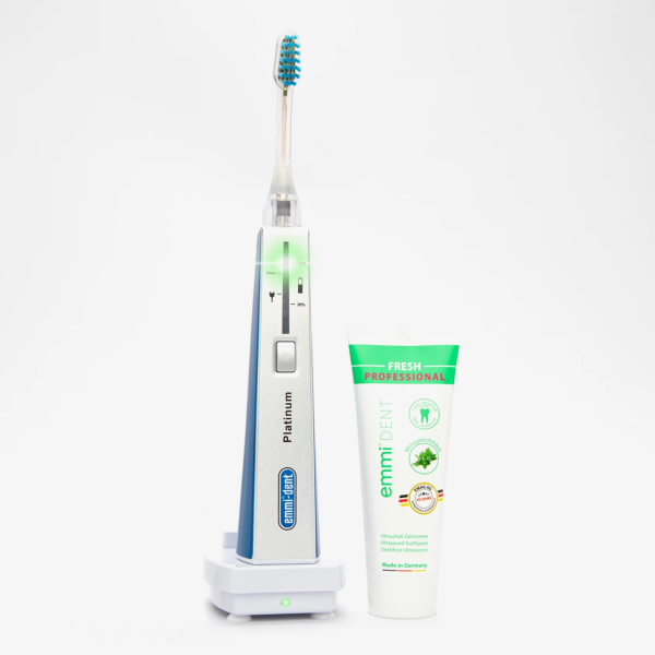 УЦЕНКА Ультразвуковая зубная щетка Emmi-Dent 6 Platinum Blue Синяя