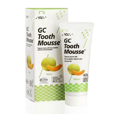 GC Tooth Mousse Реминерализующий гель - Дыня, 35 мл