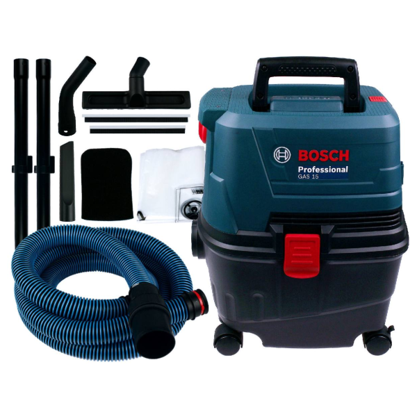 УЦЕНКА Профессиональный пылесос BOSCH GAS 15, 1100 Вт УЦЕНКА Профессиональный пылесос BOSCH GAS 15, 1100 Вт