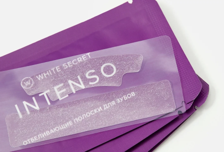 Отбеливающие полоски White Secret Intenso, 14 саше