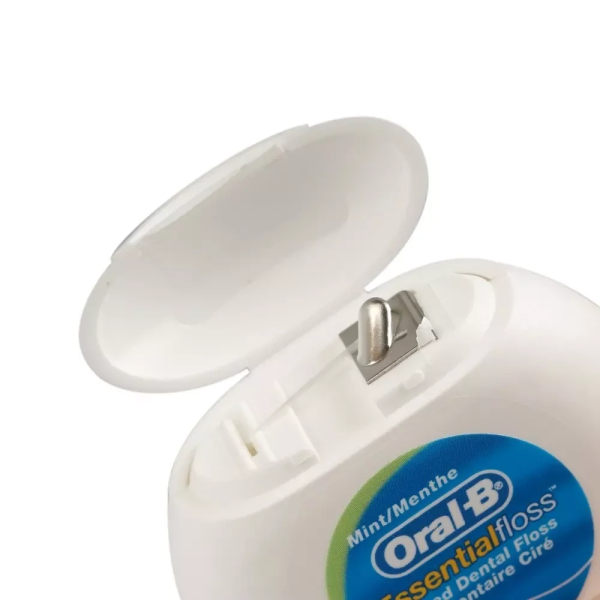 Нить межзубная вощеная Oral-B Essential, мятная, 50 м