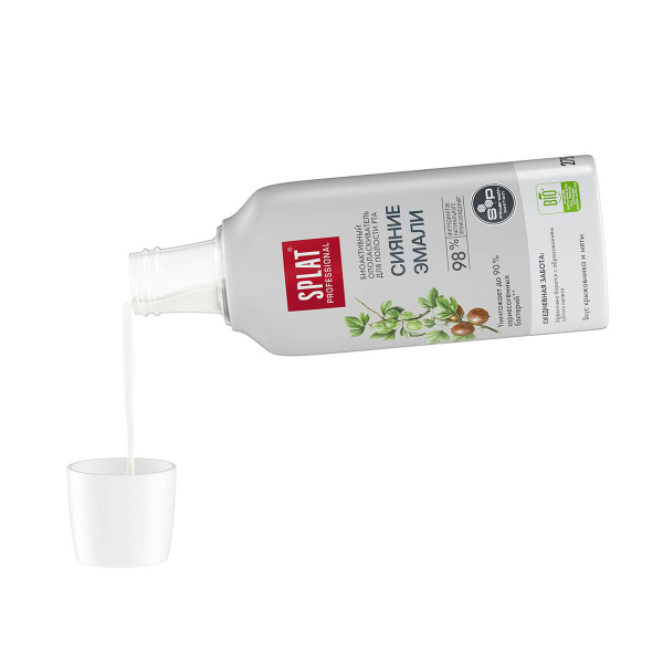 Ополаскиватель SPLAT Professional Сияние эмали, 275 мл Ополаскиватель SPLAT Professional Сияние эмали, 275 мл