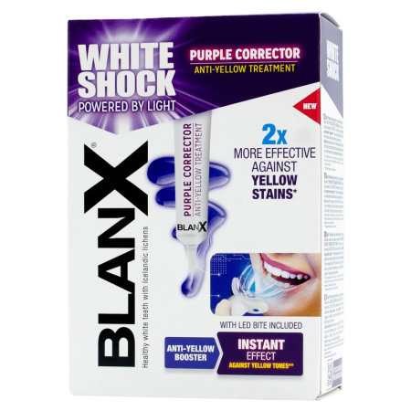 Гель-корректор BlanX White Shock Purple Corrector с LED активатором, 20мл