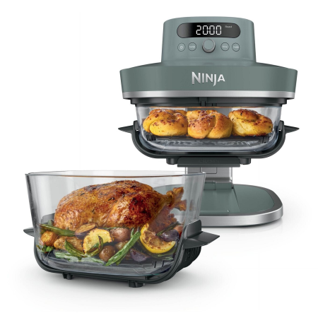 Аэрогриль Ninja Crispi Pro AS101EUGY серо-голубой