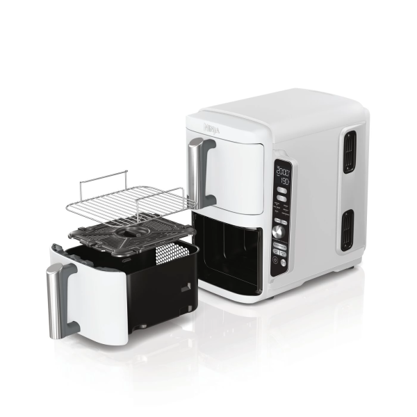 Аэрогриль Ninja Double Stack SL400EUWH XL 9,5 л, белый