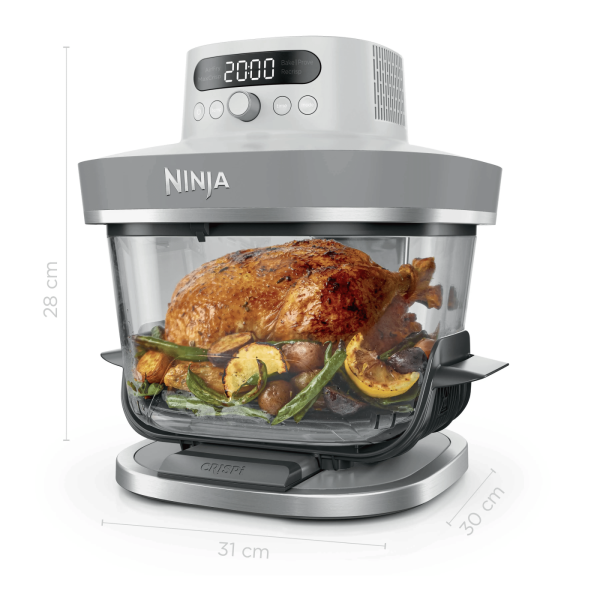 Аэрогриль Ninja CRISPi PRO AS090EUWH, бело-серый