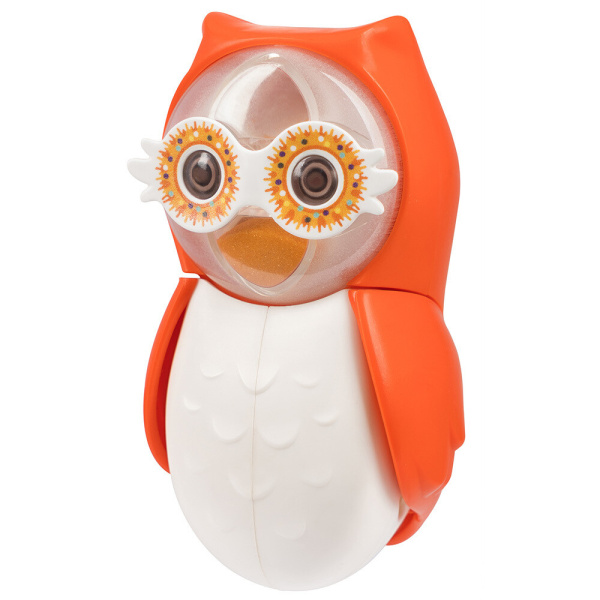 Держатель Flipper OWL HEARTY для зубной щетки со встроенными песочными часами Красный Держатель Flipper OWL HEARTY для зубной щетки со встроенными песочными часами Красный