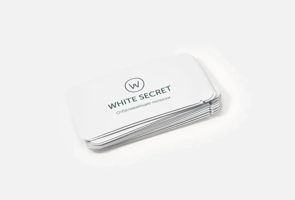 Отбеливающие полоски White Secret Sensitive Start, 7 саше