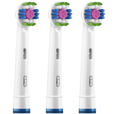 БЛИСТЕР ИЗ 3 насадок Braun Oral-B 3D White