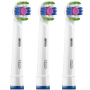 БЛИСТЕР ИЗ 3 насадок Braun Oral-B 3D White