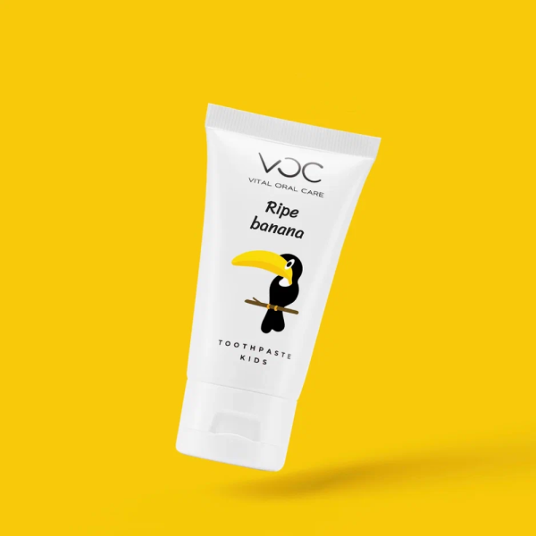 Детская зубная паста VOC kids Спелый банан (0+), 50 мл Детская зубная паста VOC kids Спелый банан (0+), 50 мл