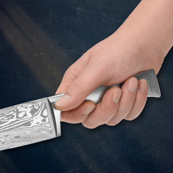 1880399998 Шеф нож WMF Grand Gourmet Damasteel 20 см 1880399998 Шеф нож WMF Grand Gourmet Damasteel 20 см