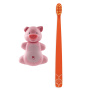 Держатель Flipper FUN Animal с зубной щеткой - Свинка