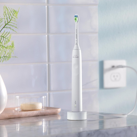 Электрическая зубная щетка PHILIPS Sonicare 4100 - HX3681/33, белая