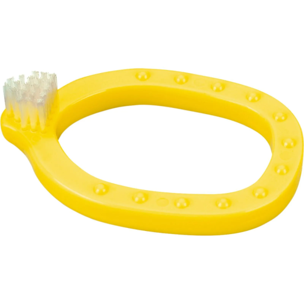 Щетка-прорезыватель Miradent Infant-O-Brush, ЖЕЛТАЯ Щетка-прорезыватель Miradent Infant-O-Brush, ЖЕЛТАЯ