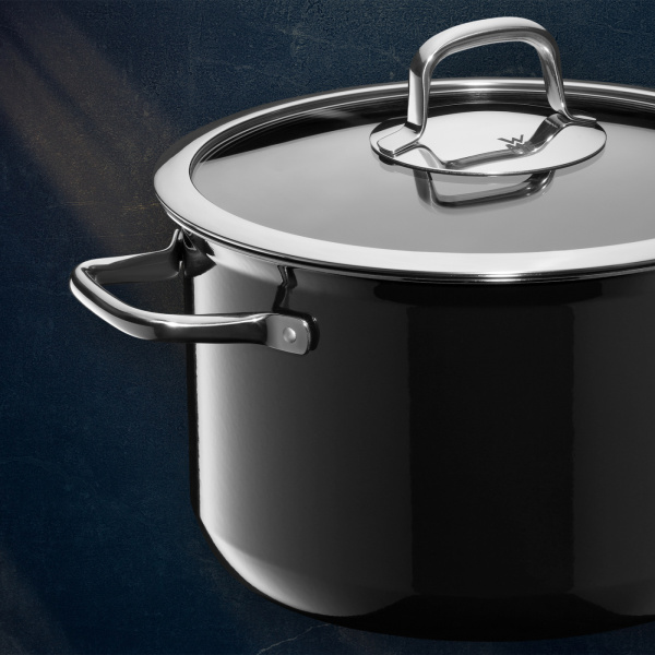 0515655290 Кастрюля с крышкой WMF Fusiontec Compact Black 24 см 0515655290 Кастрюля с крышкой WMF Fusiontec Compact Black 24 см