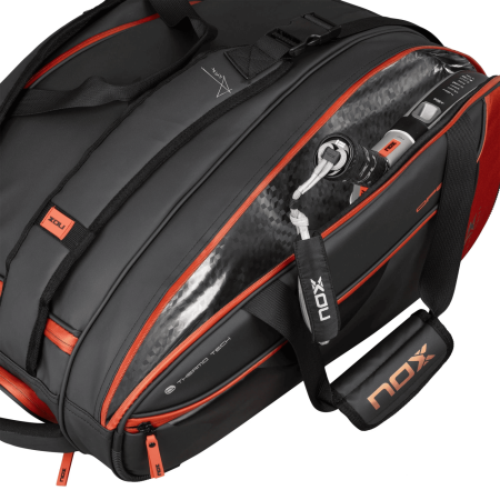 Сумка Nox LUXURY OPEN SERIES PADEL BAG BLACK/RED BPOPENBLRE