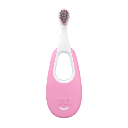 Зубная щетка SPLAT Baby (0-3 лет), мягкая, РОЗОВАЯ