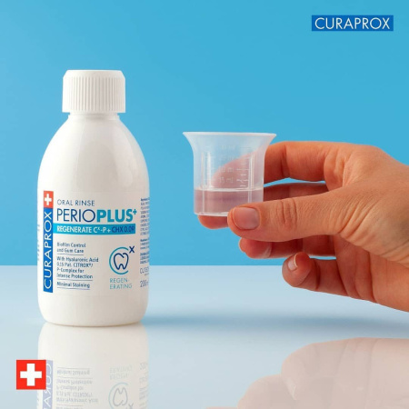CURAPROX ополаскиватель PerioPlus REGENERATE (chx 0.09%), 200 мл.