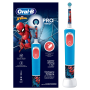 Электрическая зубная щетка Oral-B Pro Kids 3+ Spider Man (Человек-Паук) (D.103.413.2K)