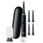 Электрическая зубная щетка ORAL-B iO Series 6N Black Lava, 1+4 насадки Ultimate Clean (iOM6.1B6.2DK - type 3795)
