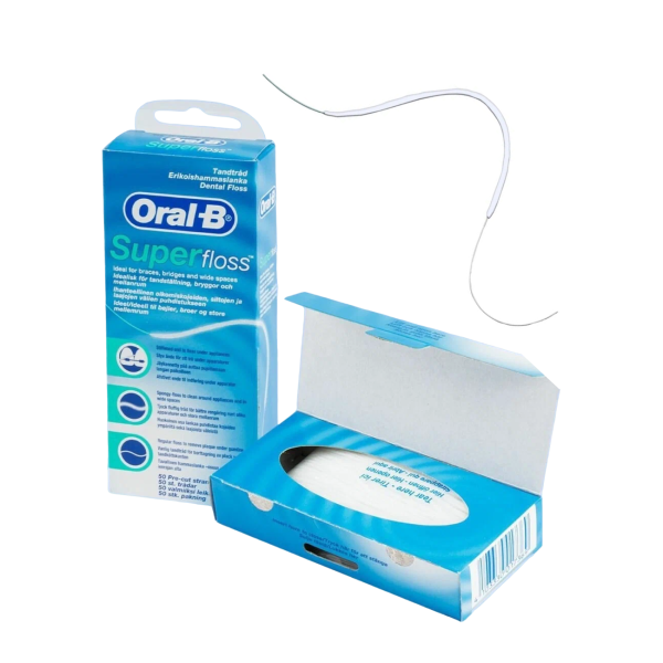 Нить межзубная Oral-B Super Floss