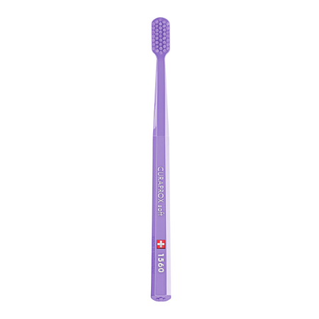 Зубная щетка CURAPROX "soft" CS1560 ФИОЛЕТОВАЯ Зубная щетка CURAPROX "soft" CS1560 ФИОЛЕТОВАЯ