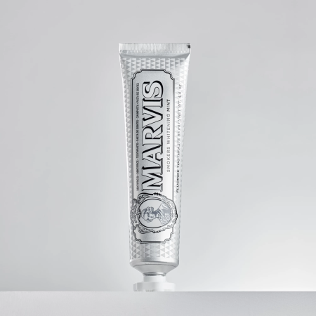 Зубная паста MARVIS "Мята Антитабак" отбеливающая, 85 мл (Большая)