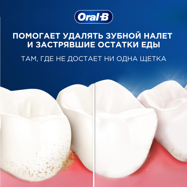 Нить межзубная вощеная Oral-B Essential, мятная, 50 м, УПАКОВКА ИЗ 2 ШТ