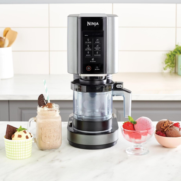 Мороженица Ninja CREAMi NC302EU, 0,43 л, черный/серебристый