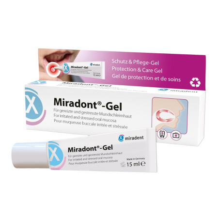 Гель Miradent Miradont-Gel - для заживления ран, 15 мл Гель Miradent Miradont-Gel - для заживления ран, 15 мл