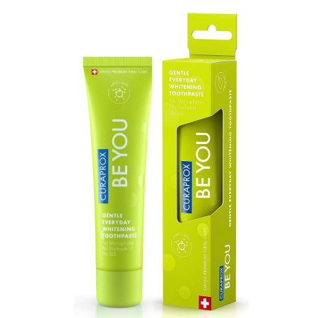 Зубная паста CURAPROX Be You apple aloe (яблоко/алоэ, салатовая), 60 мл