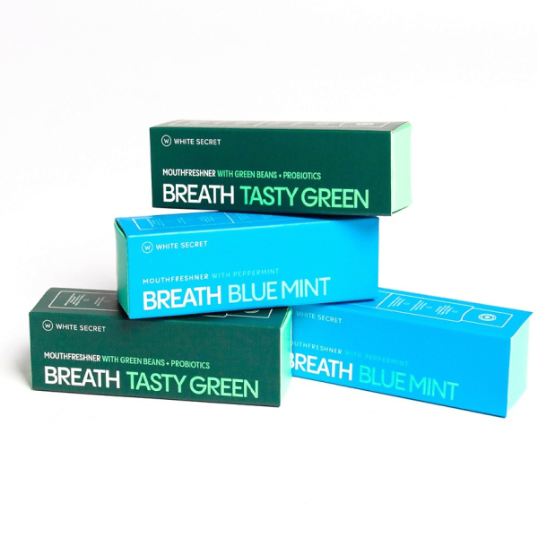 Освежитель White Secret Breath Blue Mint, 15 мл Освежитель White Secret Breath Blue Mint, 15 мл