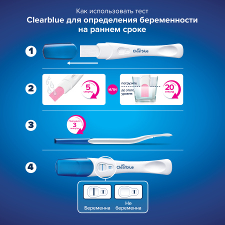 Тест на беременность Clearblue Ultra, !! 1 тест !!