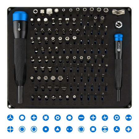 Набор отверток для точных работ iFixit Manta Precision Bit Set (IF145-392-1), 112 бит