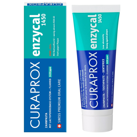 Зубная паста Curaprox Enzycal 1450, 75 мл
