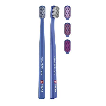 Зубная щетка CURAPROX Velvet (CS 12460) СИНЯЯ